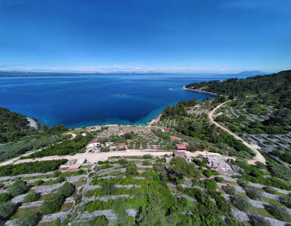 Villa Stiniva-stone House Vela Luka Esterno foto