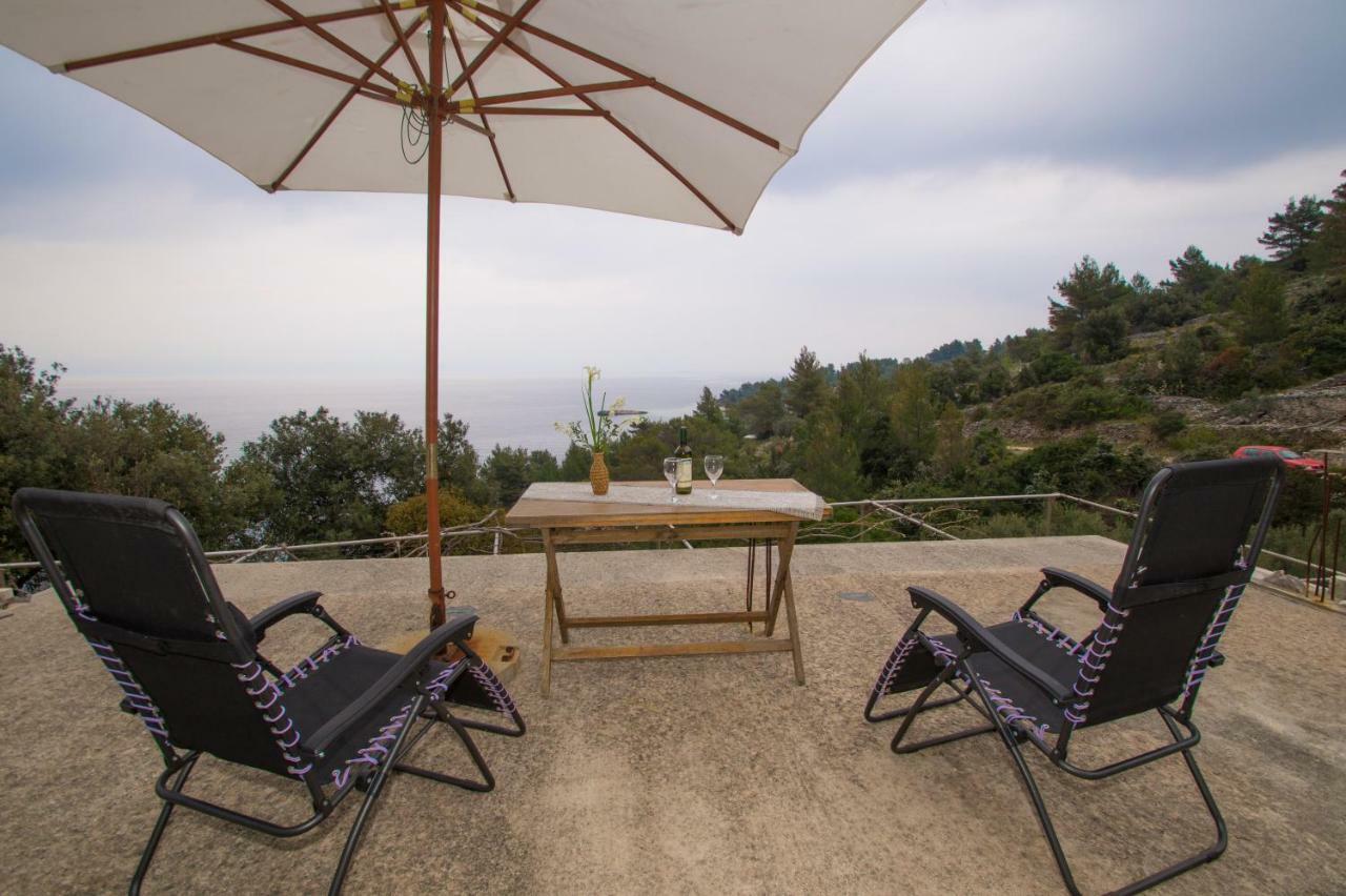 Villa Stiniva-stone House Vela Luka Esterno foto