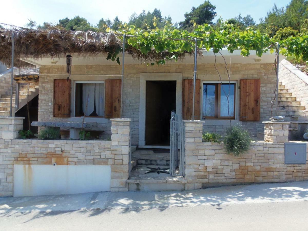 Villa Stiniva-stone House Vela Luka Esterno foto