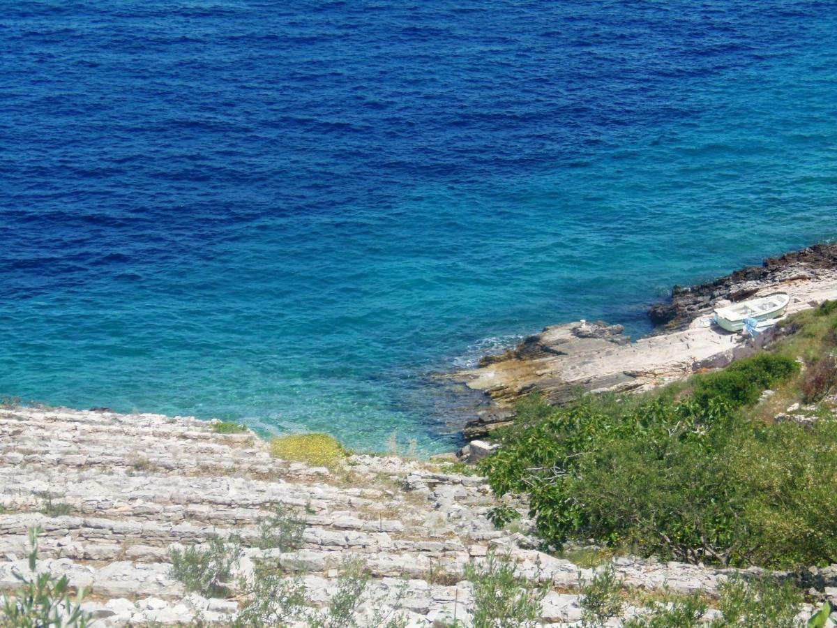 Villa Stiniva-stone House Vela Luka Esterno foto